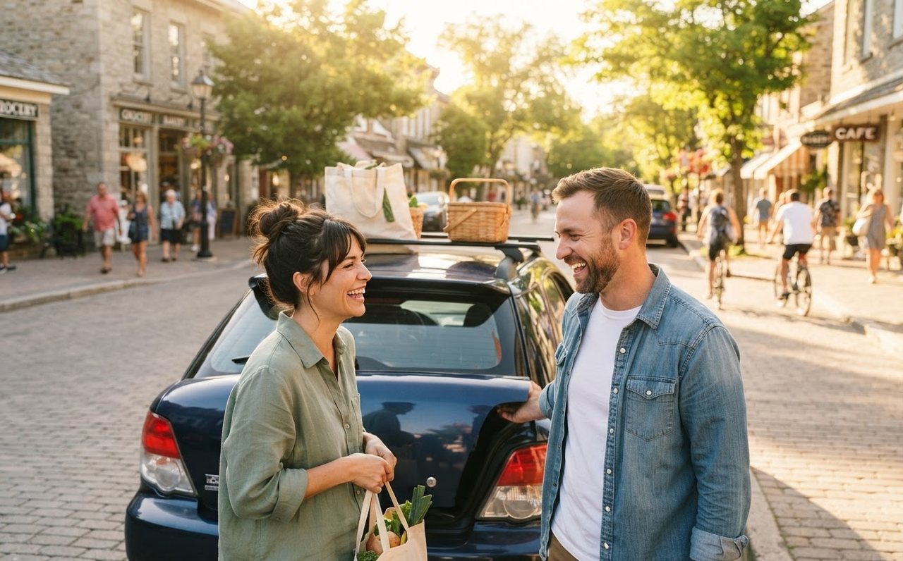A couple uses a practical older compact car for everyday life — www.changeyourlife.money