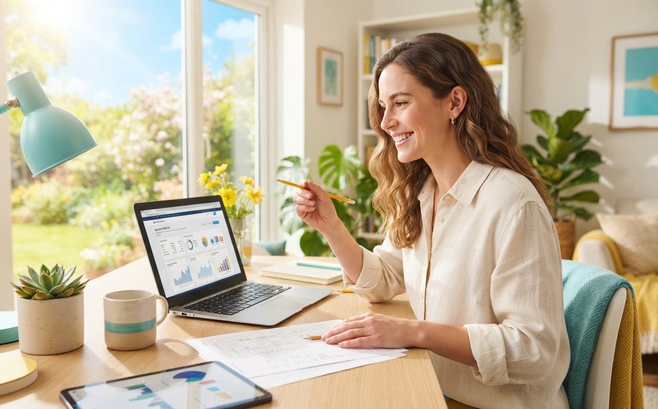 An investor comparing diversified fund options and fees at home — www.changeyourlife.money