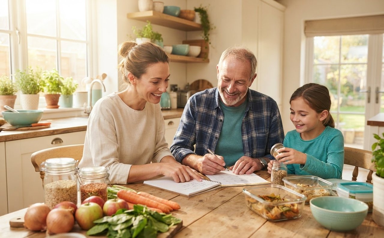 A household plans meals from food already at home to reduce grocery waste — www.changeyourlife.money