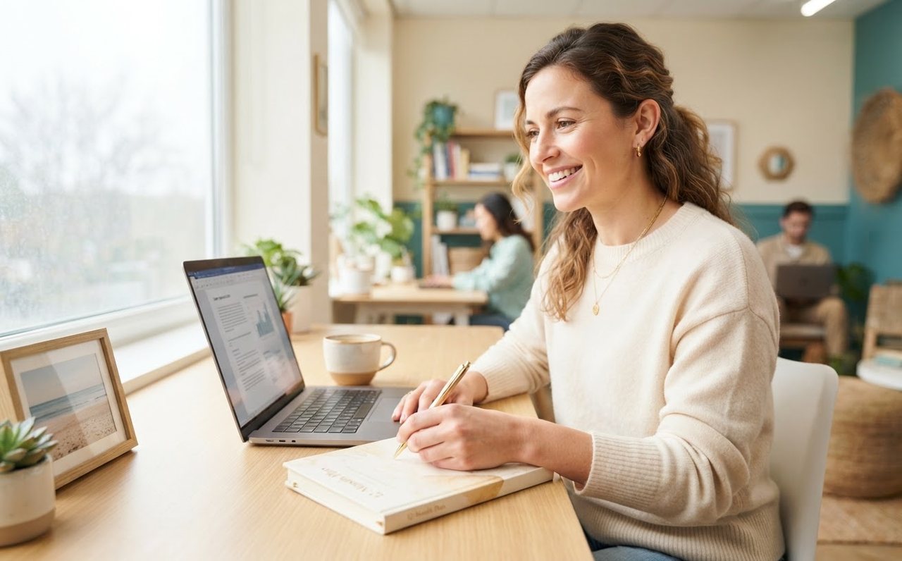 A woman preparing to ask for a pay rise or apply for better work — www.changeyourlife.money